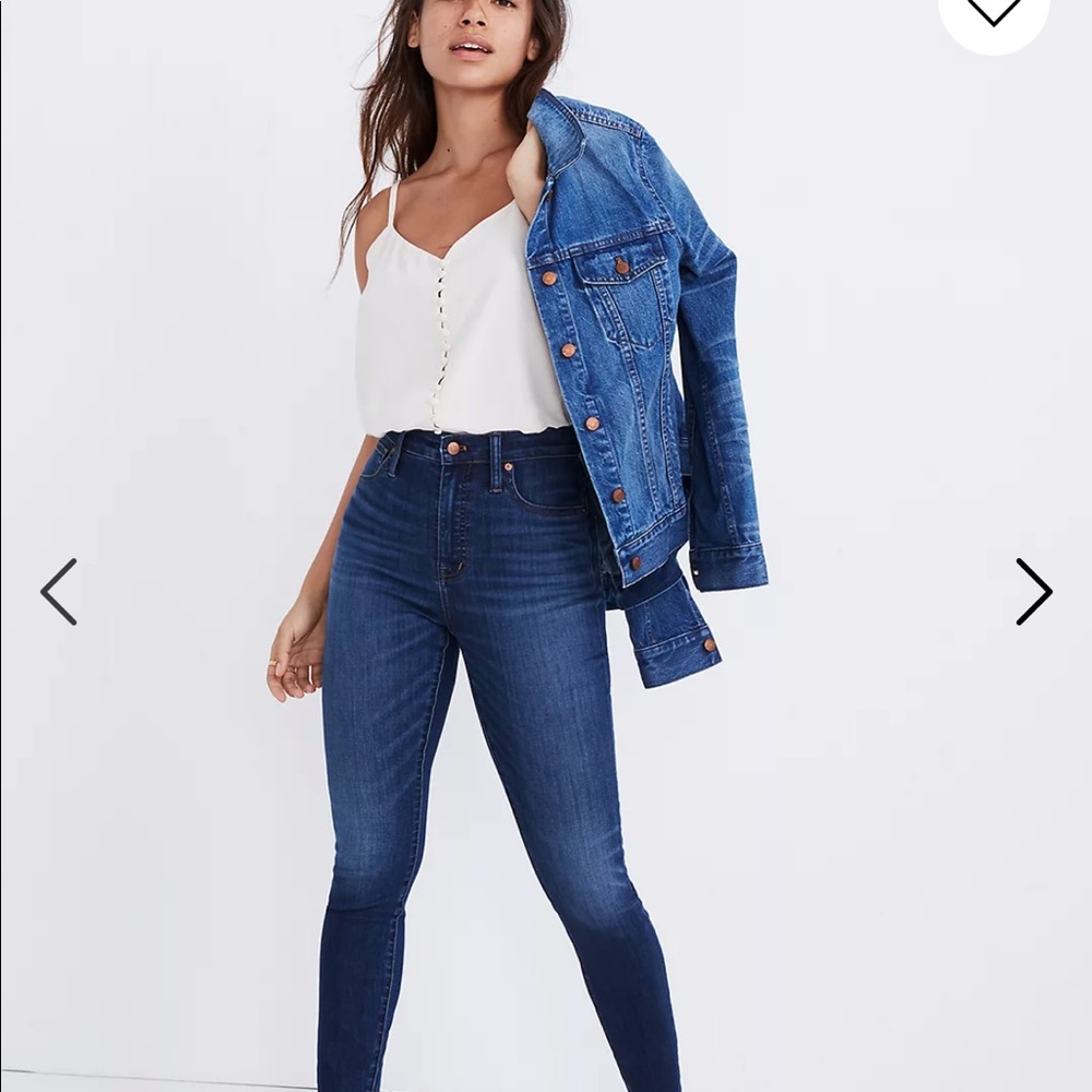 Madewell Curvy High-Rise Skinny